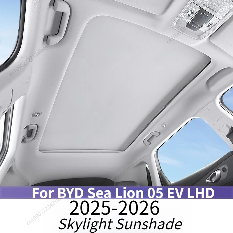 Sunroof Sunshade UV & Heat Insulation Panoramic Roof Interior Accessories For BYD Sea Lion 05 EV LHD 2025-2026 Keep Car Cool
Sunroof Sunshade UV & Heat Insulation Panoramic Roof Interior Accessories For BYD Sea Lion 05 EV LHD 2025-2026 Keep Car Cool