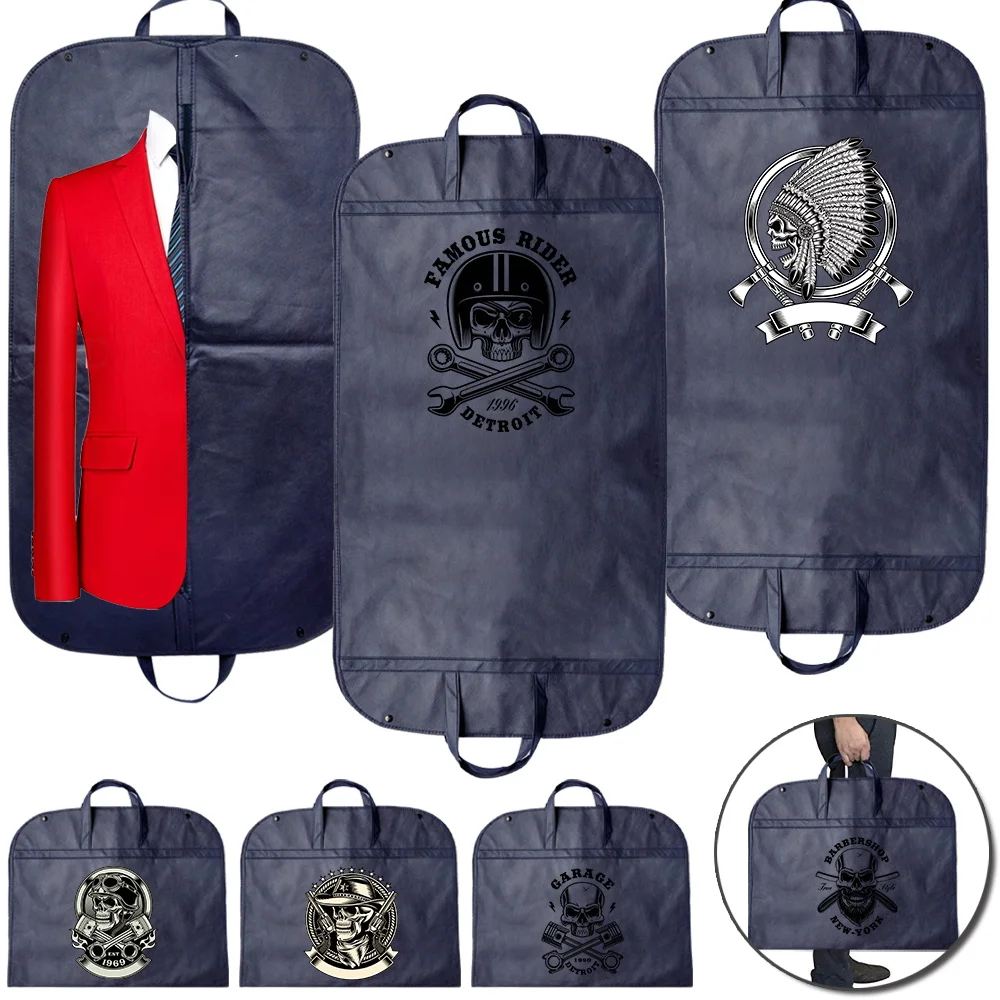 Zipper Enclosed Clothes Dust-proof Cover Blue Household Garment Protector Fully Cover Bag 2024 Skull Print Hanging Storage Bags
Zipper Enclosed Clothes Dust-proof Cover Blue Household Garment Protector Fully Cover Bag 2024 Skull Print Hanging Storage Bags