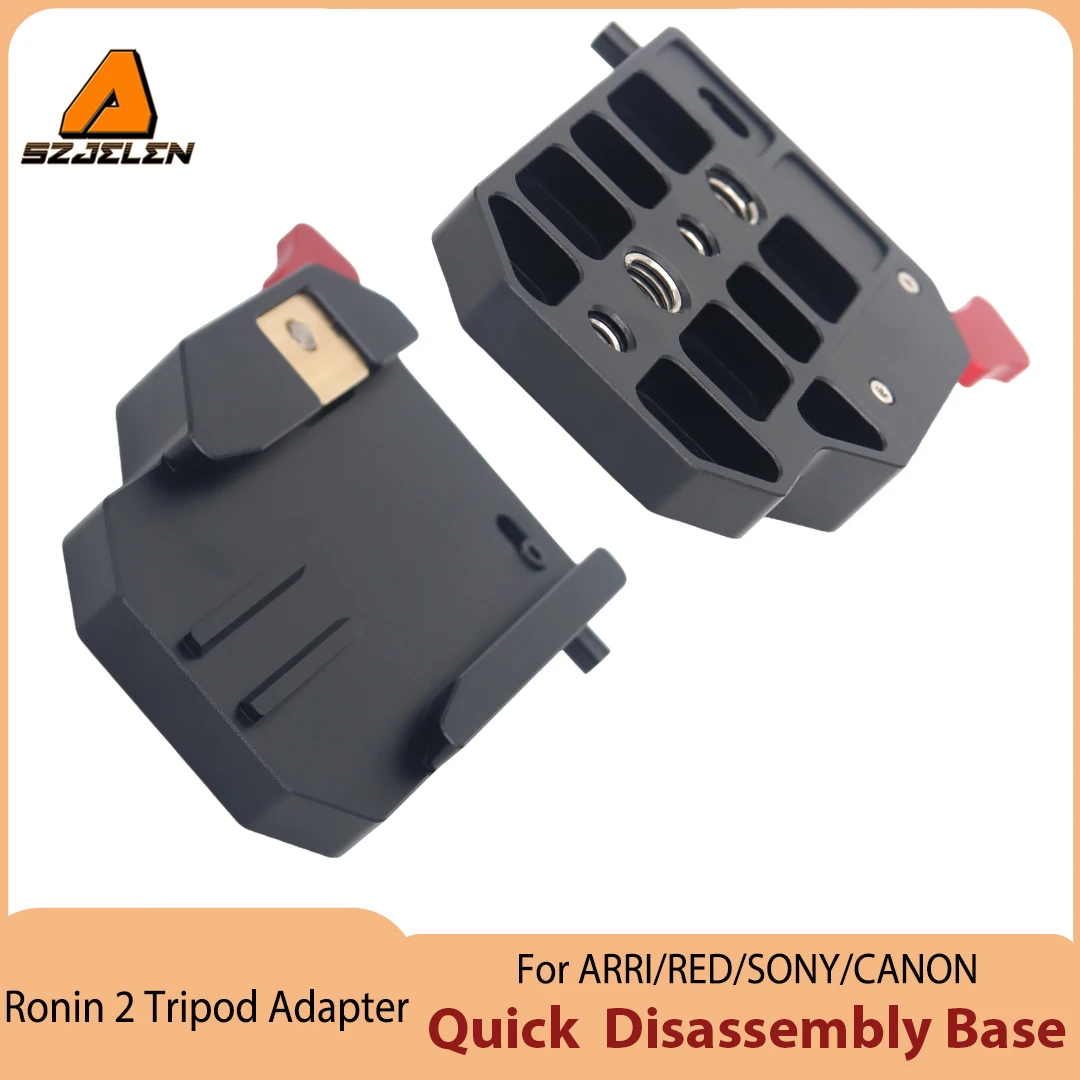 Fit For DJI Ronin2 Tripod Adapter,Quick Removal of Camera Equipment Without the Need to Remove the Bottom Mounting Plate
Fit For DJI Ronin2 Tripod Adapter,Quick Removal of Camera Equipment Without the Need to Remove the Bottom Mounting Plate