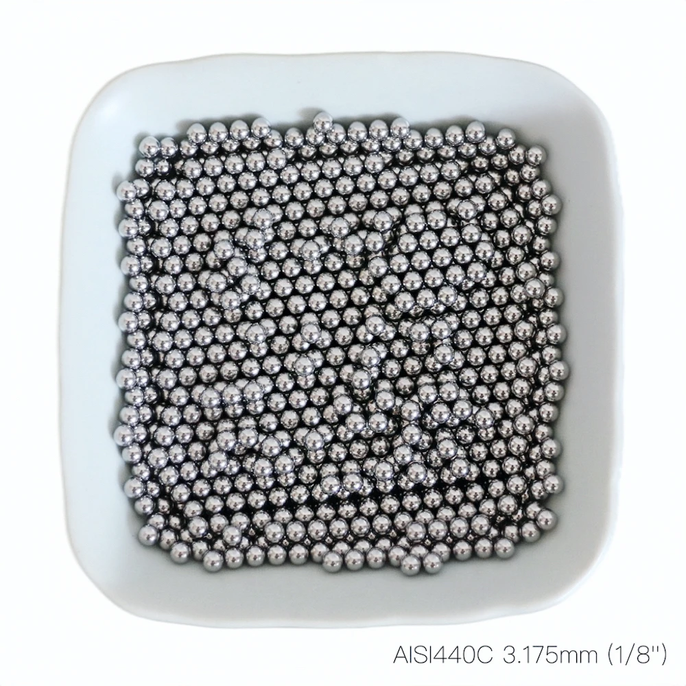 1/8'' (3.175mm ) AISI440C Stainless Steel Ball G25 High Precision Solid Bearing Balls
1/8'' (3.175mm ) AISI440C Stainless Steel Ball G25 High Precision Solid Bearing Balls