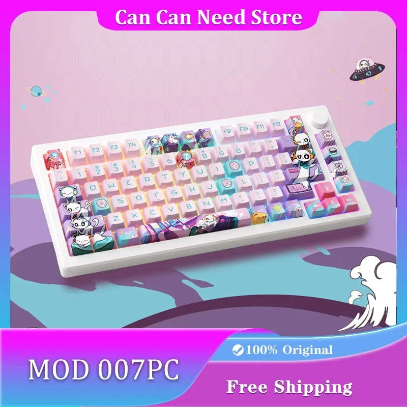 Akko MOD 007PC 7-летие Магнитный переключатель Механическая клавиатура 82 клавиши Проводная горячая замена RGB Прокладка Игровая клавиатура для киберспорта
Akko MOD 007PC 7-летие Магнитный переключатель Механическая клавиатура 82 клавиши Проводная горячая замена RGB Прокладка Игровая клавиатура для киберспорта