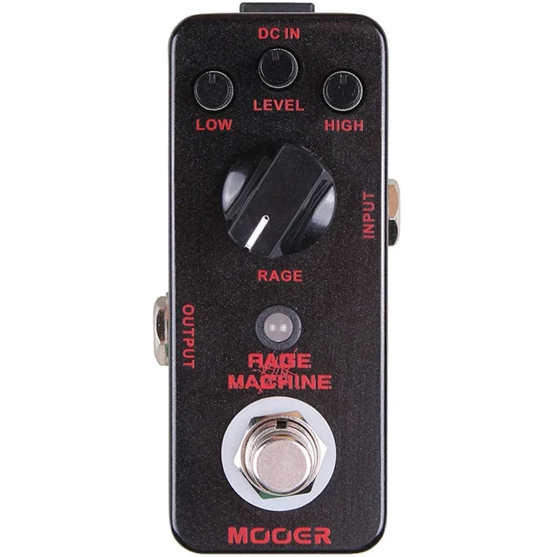 MOOER Rage Machine Electric Guitar Pedal Effect Heavy Metal Distortion Effect Overdrive True Bypass Pedal Guitar Accessories
MOOER Rage Machine Electric Guitar Pedal Effect Heavy Metal Distortion Effect Overdrive True Bypass Pedal Guitar Accessories