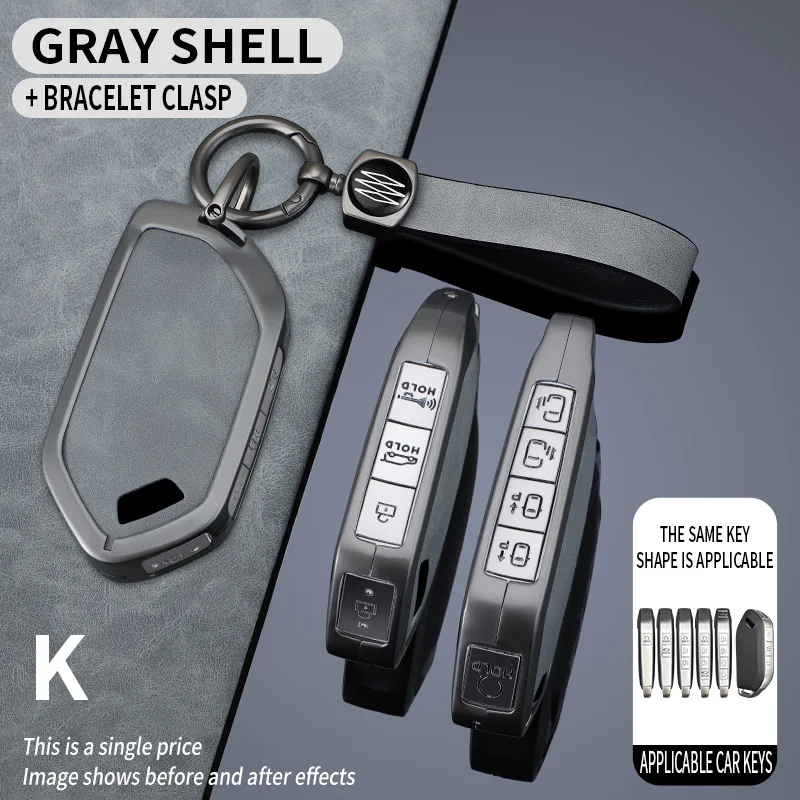 5/6/8/9 Buttons Zinc Alloy Car Key Case Cover For Kia EV9 Picanto Sorento MQ4 Carnival KA4 Morning K5 Carens 2024 Remote Shell
5/6/8/9 Buttons Zinc Alloy Car Key Case Cover For Kia EV9 Picanto Sorento MQ4 Carnival KA4 Morning K5 Carens 2024 Remote Shell