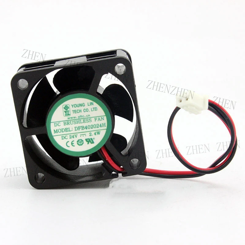 S New for YOUNG LIN DFB402024H DC24V 2.4W 2-Wire inverter cooling fan#QW
S New for YOUNG LIN DFB402024H DC24V 2.4W 2-Wire inverter cooling fan#QW