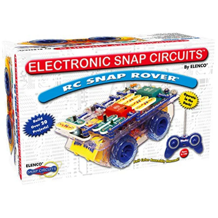 R/C Snap Rover Electronics Discovery Kit for STEM education, ABS plastic body, red and black color, snap-together modular desig
R/C Snap Rover Electronics Discovery Kit for STEM education, ABS plastic body, red and black color, snap-together modular desig