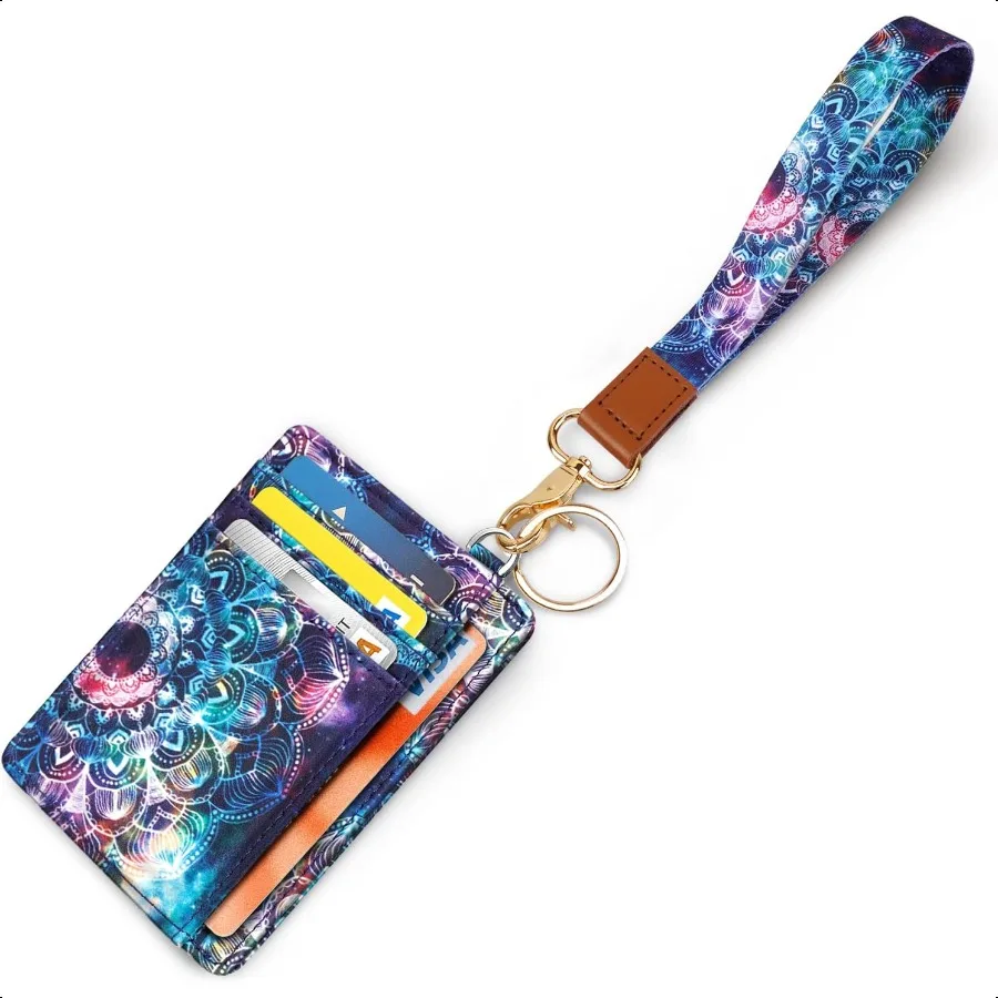Slim Front Pocket Wallet RFID ID Card Holder Cute Small Wallet with Keychian for Women
Slim Front Pocket Wallet RFID ID Card Holder Cute Small Wallet with Keychian for Women