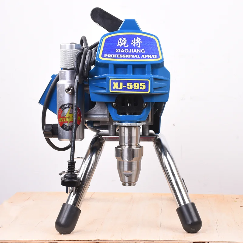 Professional High Quality High Pressure Airless Paint Sprayer Machine Brushless Motor 2600w Xiaojiang 595model airless spray gun
Professional High Quality High Pressure Airless Paint Sprayer Machine Brushless Motor 2600w Xiaojiang 595model airless spray gun