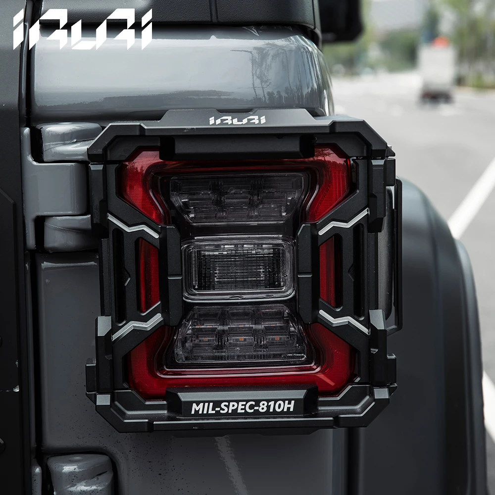 IRURI aluminum Alloy Taillight Guard Cover Protector for Jeep Wrangler JL
IRURI aluminum Alloy Taillight Guard Cover Protector for Jeep Wrangler JL