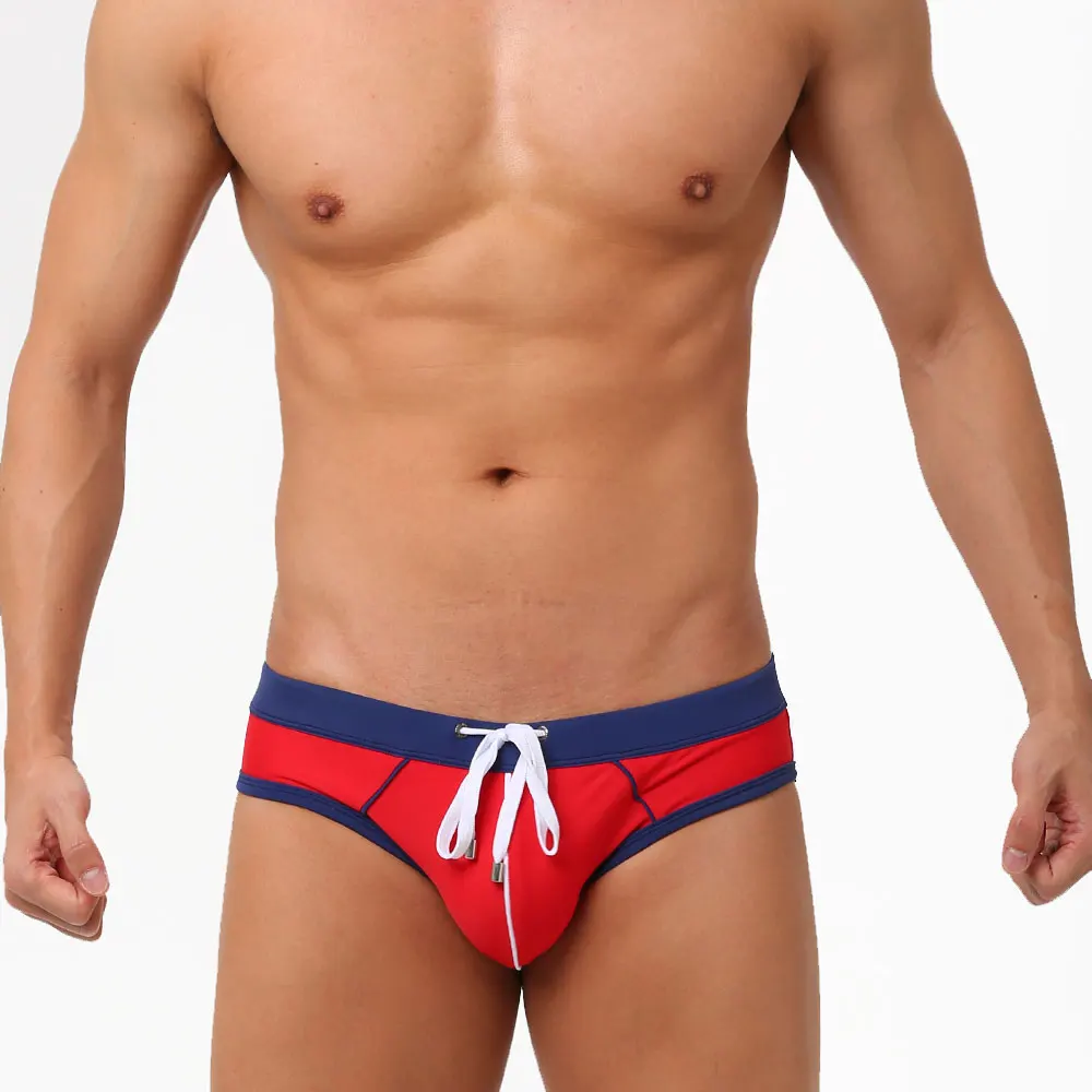 UXH Brand Mens Swimwear Sexy Push-Up Water Sport Hi-Q Sexy Men Breathable Swim Suit Speed Matching Beach Shorts sunga
UXH Brand Mens Swimwear Sexy Push-Up Water Sport Hi-Q Sexy Men Breathable Swim Suit Speed Matching Beach Shorts sunga