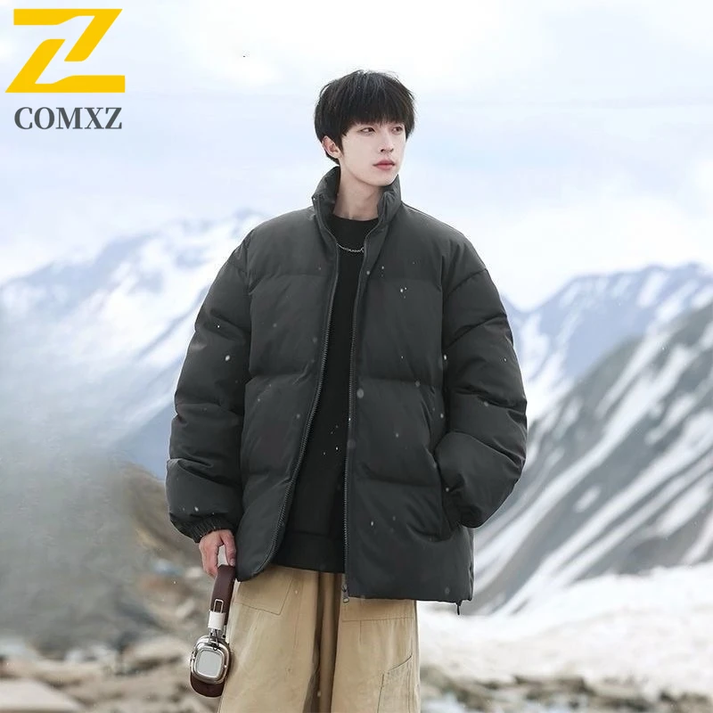 COMXZ Мужская осенне-зимняя хлопковая куртка, теплая удобная стеганая утепленная куртка-пуховик, 2025 г., стильная теплая тактическая парка
COMXZ Мужская осенне-зимняя хлопковая куртка, теплая удобная стеганая утепленная куртка-пуховик, 2025 г., стильная теплая тактическая парка