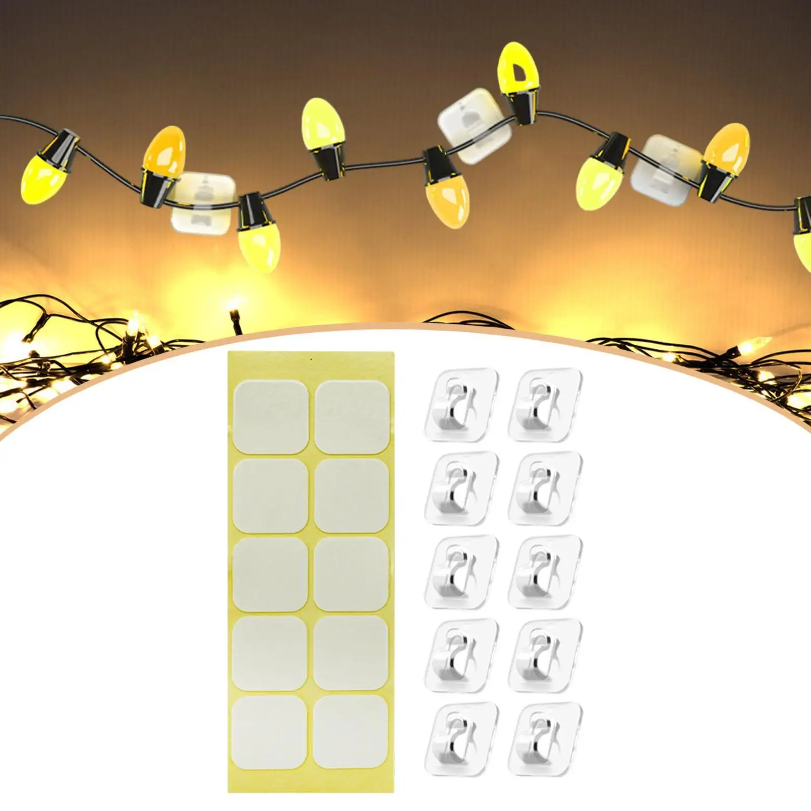 Space Saving Plastic Cable Management Clips Sticky Wire Holders Cord Organizers for Holiday Lights Home
Space Saving Plastic Cable Management Clips Sticky Wire Holders Cord Organizers for Holiday Lights Home
