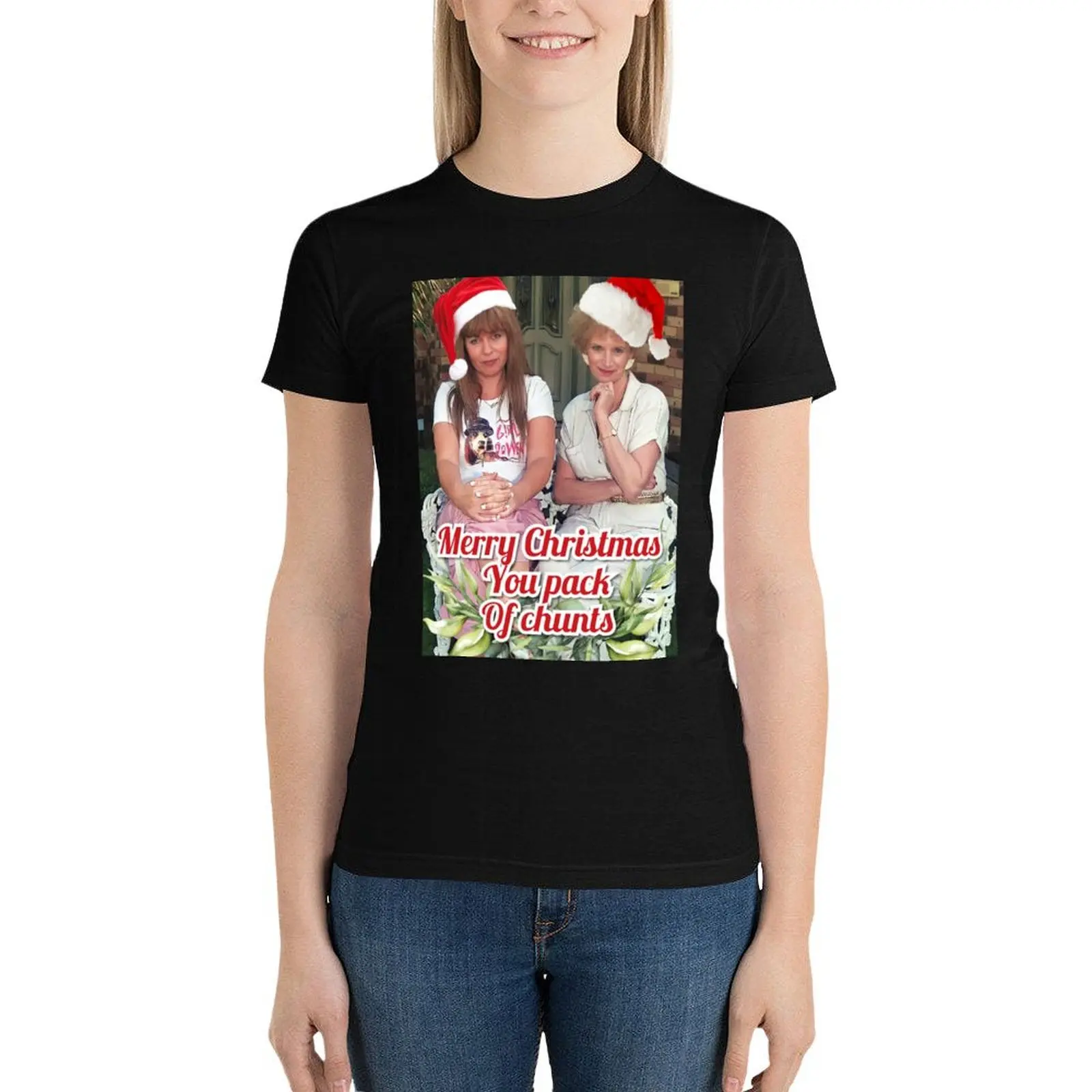Merry Christmas you pack of chunts T-Shirt funny Short sleeve tee tops oversized t shirts for Women
Merry Christmas you pack of chunts T-Shirt funny Short sleeve tee tops oversized t shirts for Women