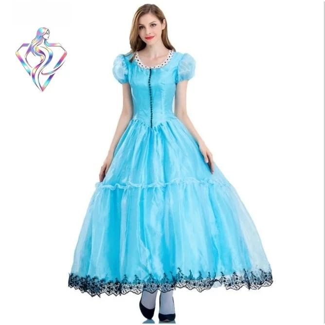 Princess Dress Halloween Fairy Tale Blue Performance Costume Women's Fashion Stage Outfit Dreamy Fairy Princess Queen
Princess Dress Halloween Fairy Tale Blue Performance Costume Women's Fashion Stage Outfit Dreamy Fairy Princess Queen