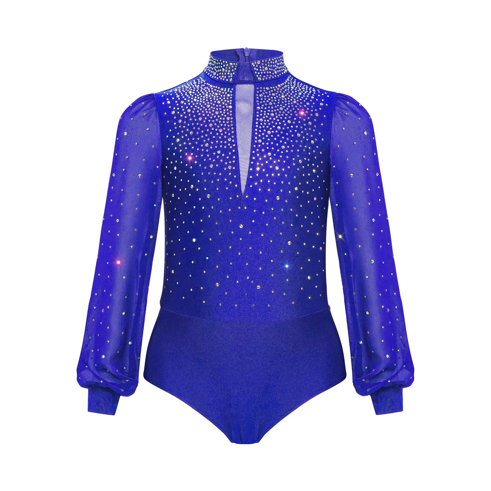 Kids Boys Figure Skating Dance Bodysuit Latin Jazz Dancewear Rhinestone Long Sleeve Mock Neck Press Button Crotch Zipper Leotard 
Kids Boys Figure Skating Dance Bodysuit Latin Jazz Dancewear Rhinestone Long Sleeve Mock Neck Press Button Crotch Zipper Leotard