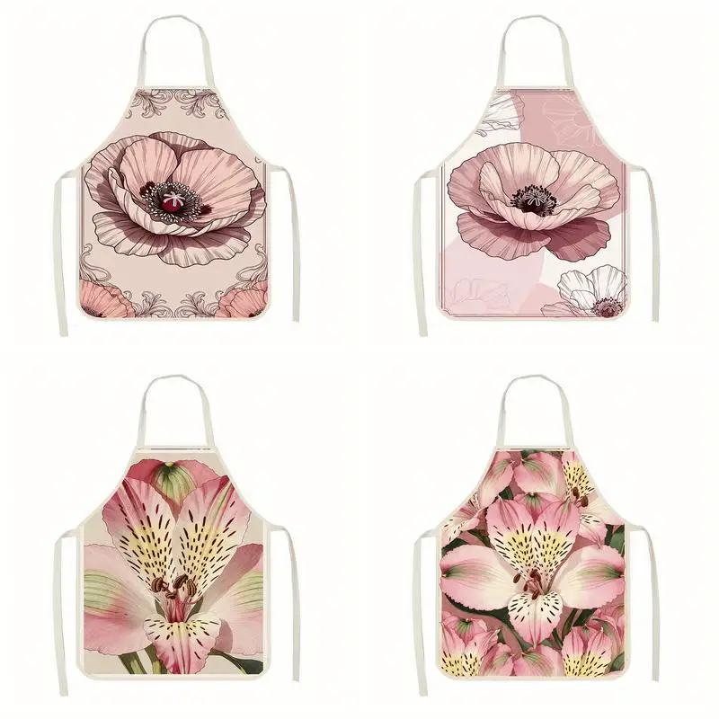 Floral Pattern Aprons Linen Apron, Suitable For Kitchen Cooking, Parent-Child Interaction, Painting And Other Scenarios
Floral Pattern Aprons Linen Apron, Suitable For Kitchen Cooking, Parent-Child Interaction, Painting And Other Scenarios
