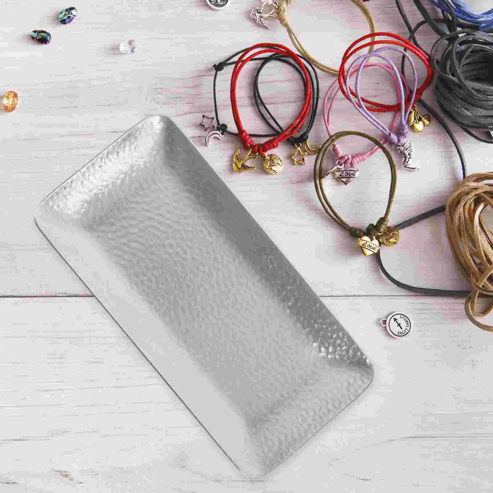 Holder Storage Tray Stainless Steel Serving Nordic Style Towel over Door Jewelry Trays
Holder Storage Tray Stainless Steel Serving Nordic Style Towel over Door Jewelry Trays