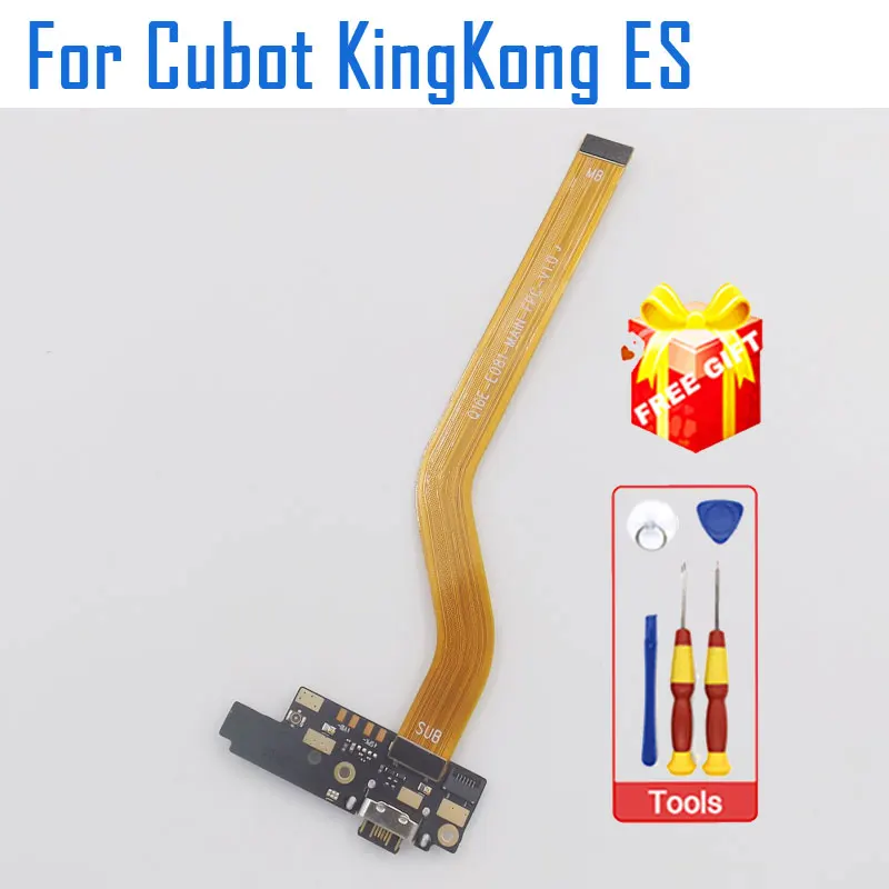 Новая оригинальная USB-плата Cubot KingKong ES, порт зарядки с основным FPC для смартфона Cubot KingKong ES 
Новая оригинальная USB-плата Cubot KingKong ES, порт зарядки с основным FPC для смартфона Cubot KingKong ES