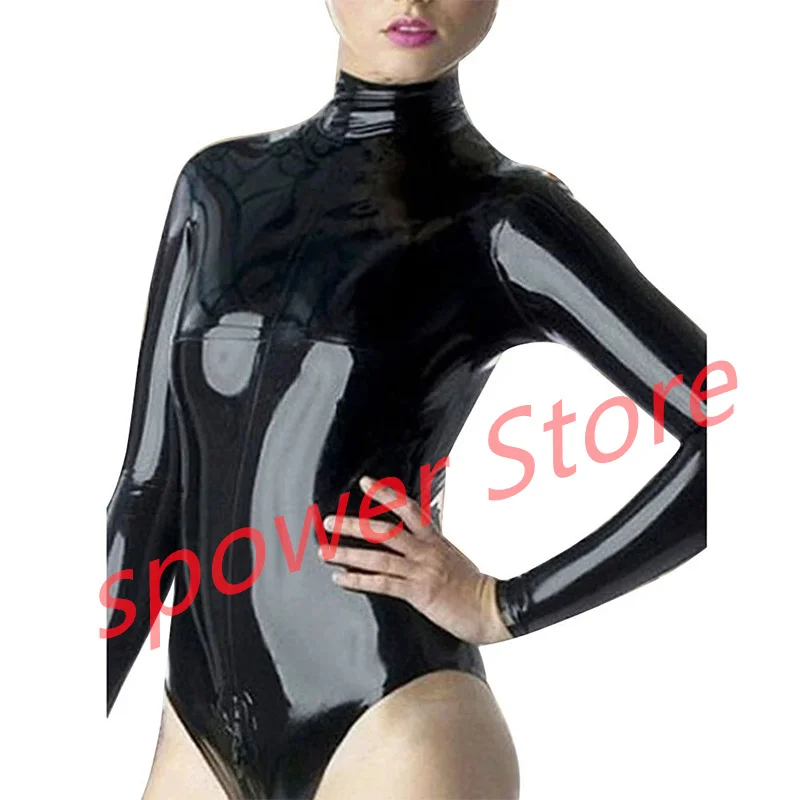 Latex Swimsuit Catsuit with Back Zip Handmade Women Rubber Sexy Fetish Jumpsuit Customize Halloween Cosplay Costume
Latex Swimsuit Catsuit with Back Zip Handmade Women Rubber Sexy Fetish Jumpsuit Customize Halloween Cosplay Costume