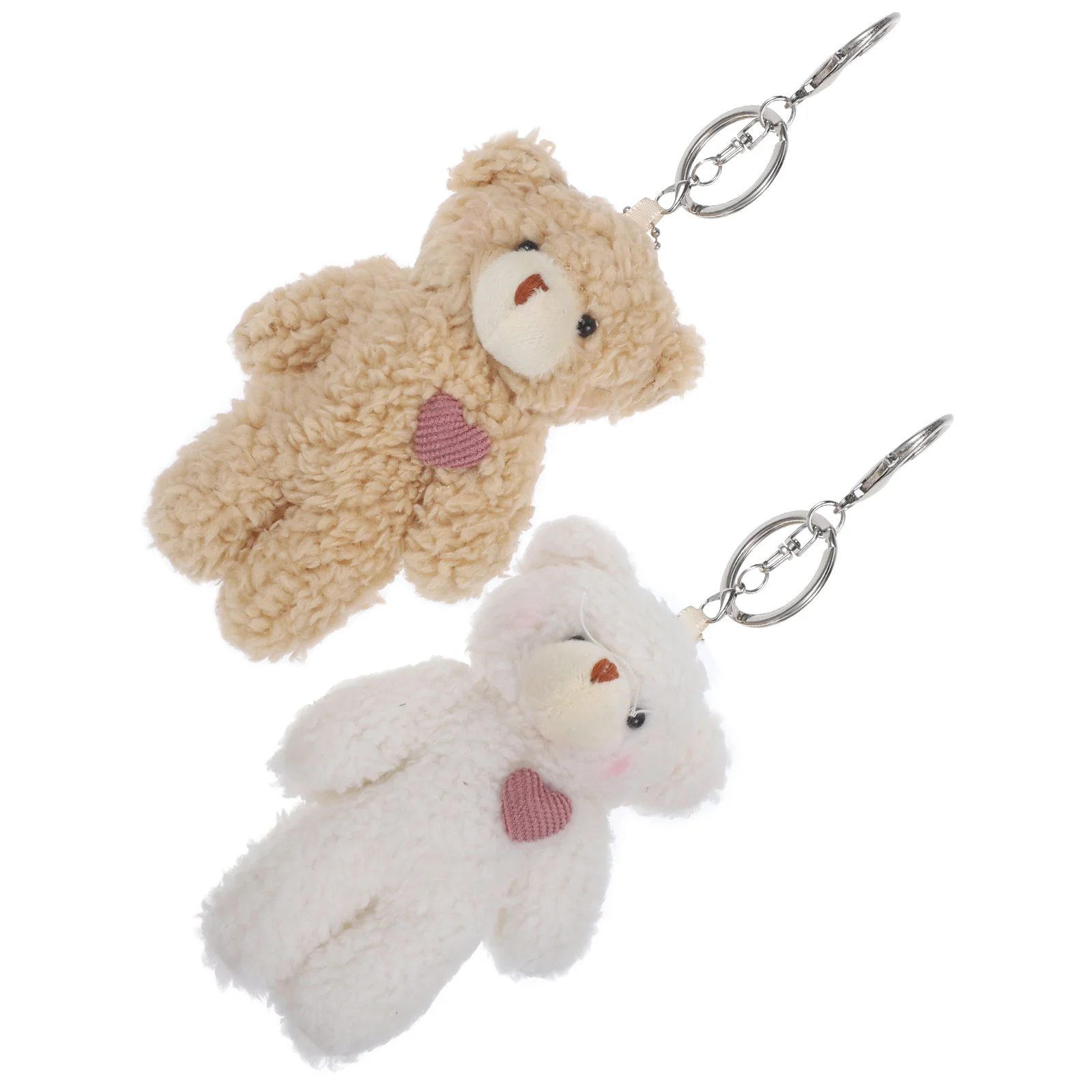 2 Pcs Stuffed Animals for Girls Key Chain Pendant Ring Purse Keychain Plush Charm Cute Bear Ornament Child
2 Pcs Stuffed Animals for Girls Key Chain Pendant Ring Purse Keychain Plush Charm Cute Bear Ornament Child