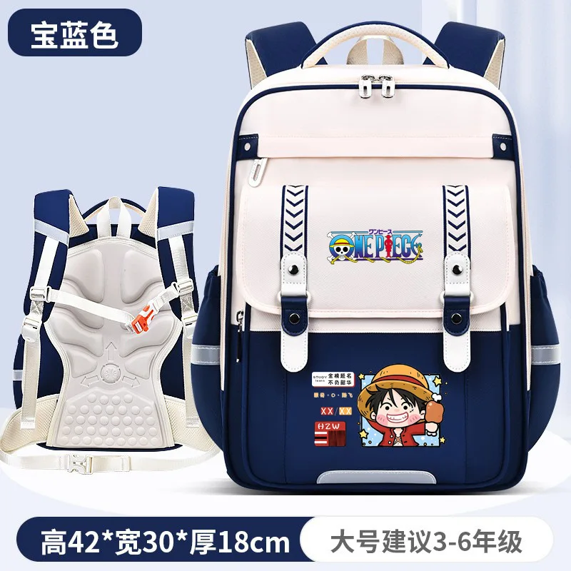 One Piece Luffy Cartoon Print Backpack Large Capacity Bag for Middle School Student Ergonomic Shoulder for Boys Girls Fans Gift
One Piece Luffy Cartoon Print Backpack Large Capacity Bag for Middle School Student Ergonomic Shoulder for Boys Girls Fans Gift