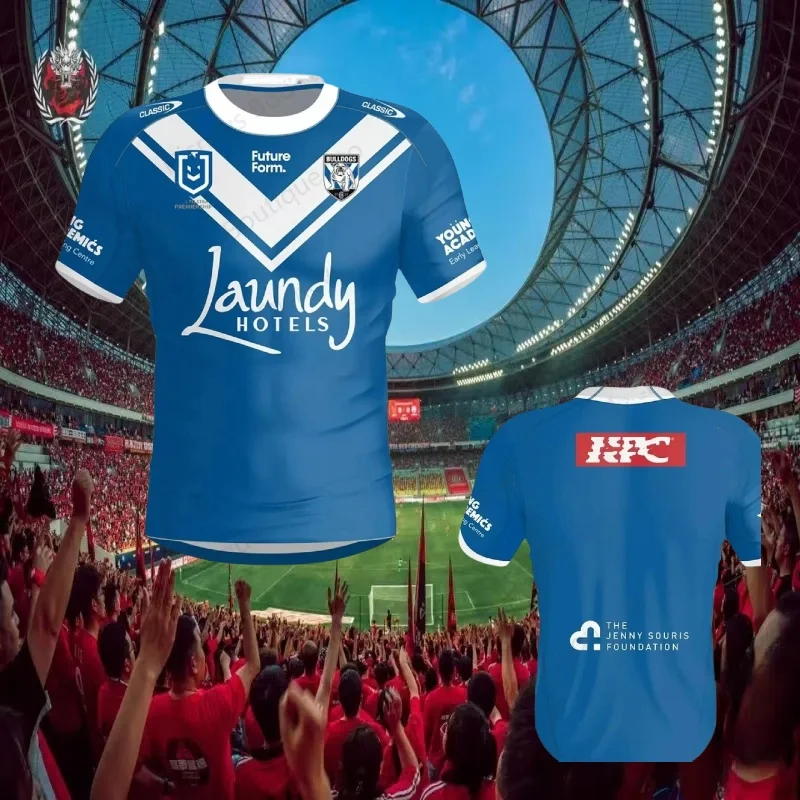 2025 New Summer Canterbury Bankstown Bulldogs Men's Outdoor Jersey Children's Rugby Jersey
2025 New Summer Canterbury Bankstown Bulldogs Men's Outdoor Jersey Children's Rugby Jersey