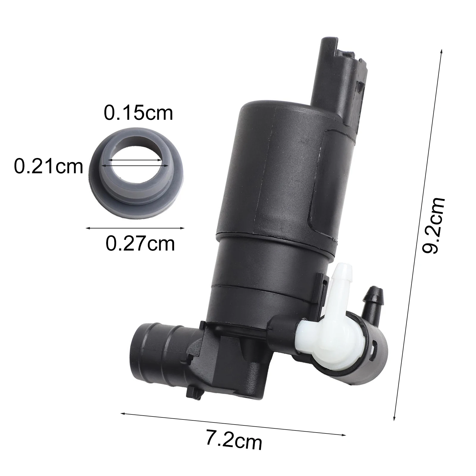 Vehicle Maintenance Black Gray Windscreen Washer Pump Efficient Performance Lightweight Design Secure Fit Seal
Vehicle Maintenance Black Gray Windscreen Washer Pump Efficient Performance Lightweight Design Secure Fit Seal