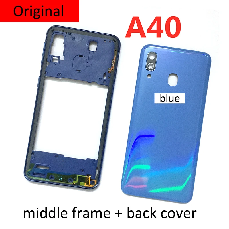 For SAMSUNG Galaxy A40 2019 A405 SM-A405F A405DS Housing Middle Frame Battery Back cover Rear Door Camera Lens
For SAMSUNG Galaxy A40 2019 A405 SM-A405F A405DS Housing Middle Frame Battery Back cover Rear Door Camera Lens