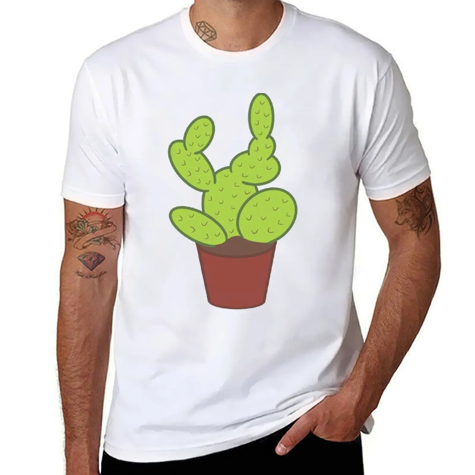 T-Shirt men with t t cotton Cactus shirt prints shirts 100%
T-Shirt men with t t cotton Cactus shirt prints shirts 100%