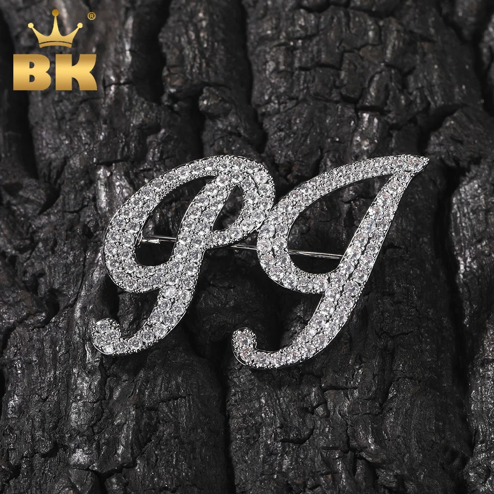 TBTK Custom Script Letters Numbers Lapel Pin Iced Out CZ Personalized Name Brooch Pin Gift For Wedding Party/Birthday
TBTK Custom Script Letters Numbers Lapel Pin Iced Out CZ Personalized Name Brooch Pin Gift For Wedding Party/Birthday