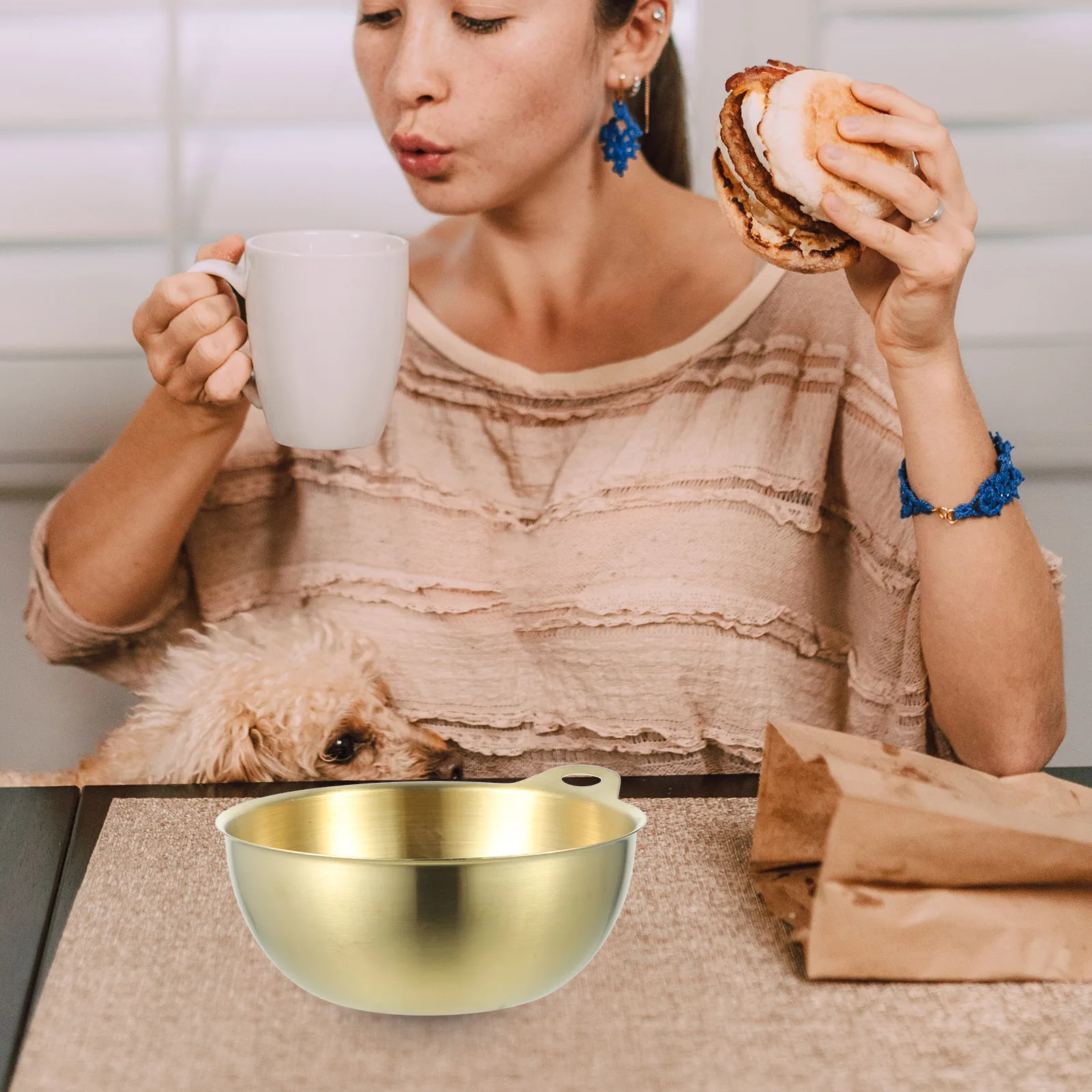Stainless Steel Salad Bowl Kitchen Accessories Reusable Fruit Noodle Bowls Daily Use Mixing Serving Household Food Bowl
Stainless Steel Salad Bowl Kitchen Accessories Reusable Fruit Noodle Bowls Daily Use Mixing Serving Household Food Bowl