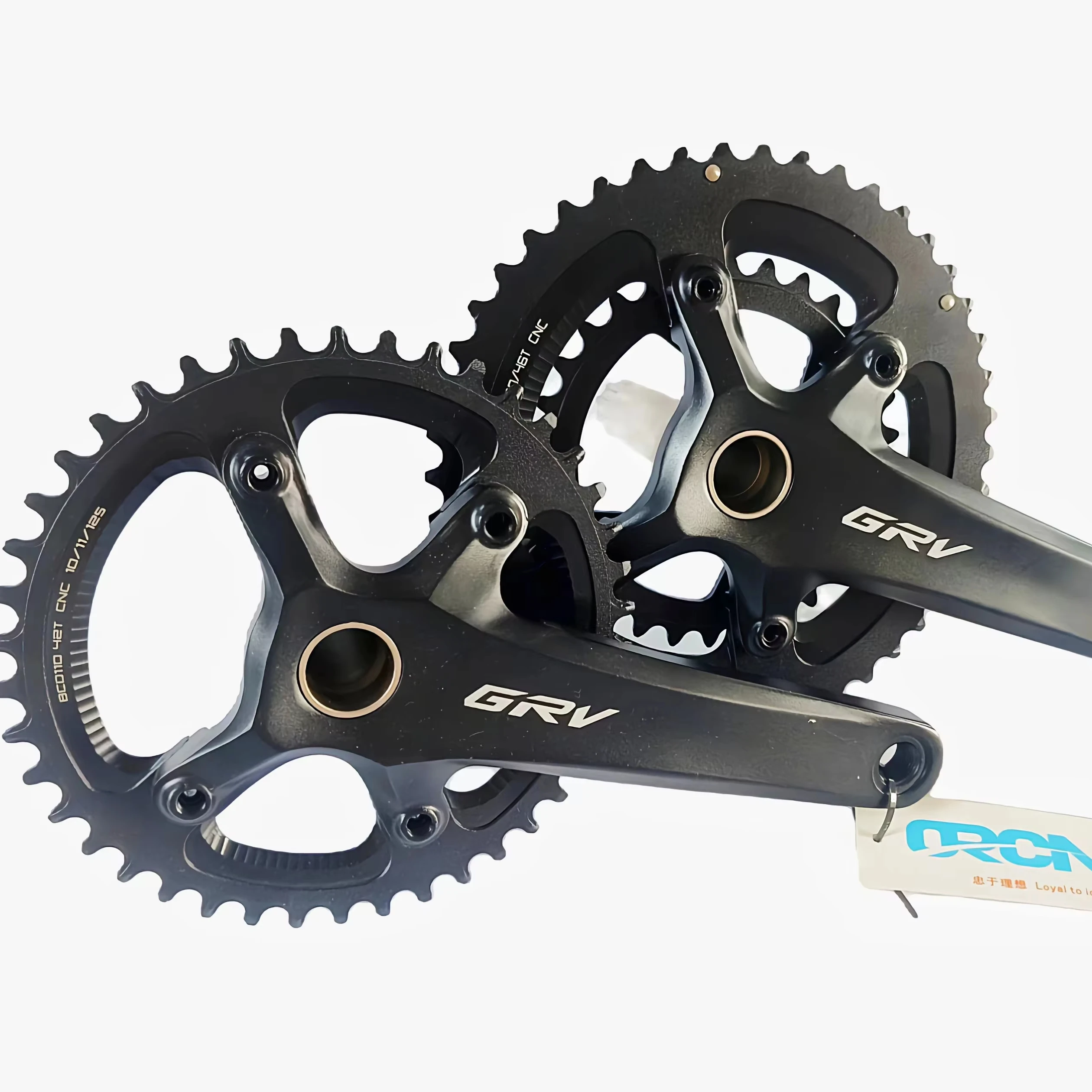 110BCD Aluminum Alloy Hollow 165/170mm Crank Plus And 34/50t 30/46t Road Bike Gravel Chainrings Bicycle CranksetATU&UTV
110BCD Aluminum Alloy Hollow 165/170mm Crank Plus And 34/50t 30/46t Road Bike Gravel Chainrings Bicycle CranksetATU&UTV