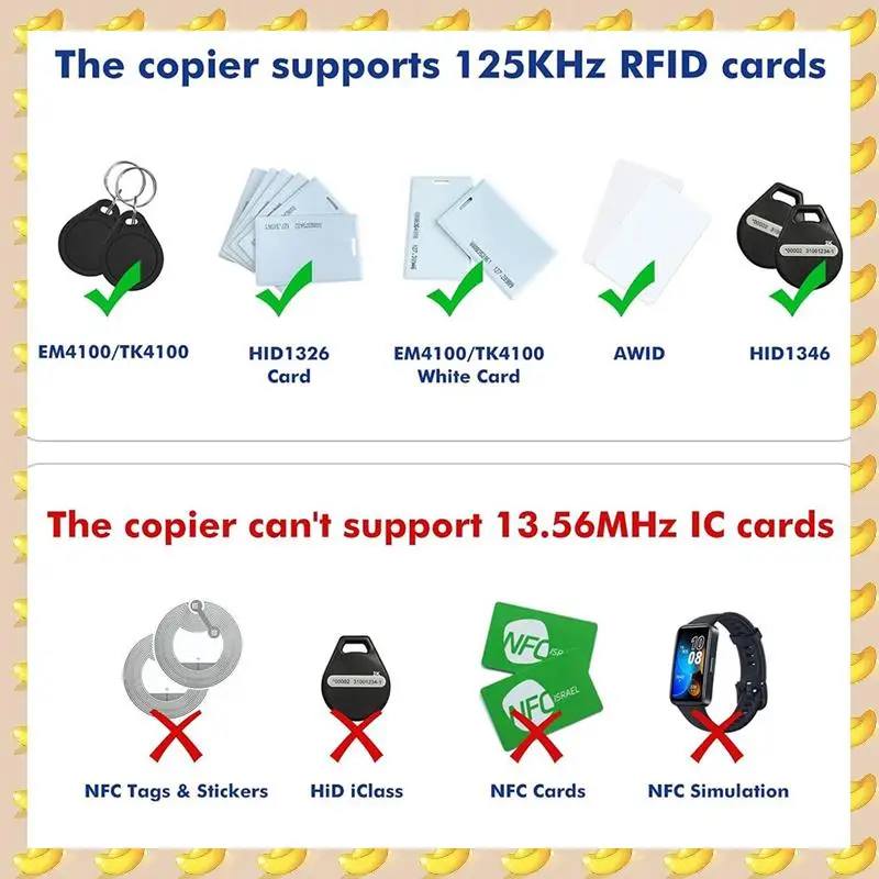 Ручной идентификационный копир A45U, 125 кГц, RFID-считыватель, писатель, Дубликатор, ручной RFID-копировальный аппарат, используемый для T5577 или EM4305
Ручной идентификационный копир A45U, 125 кГц, RFID-считыватель, писатель, Дубликатор, ручной RFID-копировальный аппарат, используемый для T5577 или EM4305