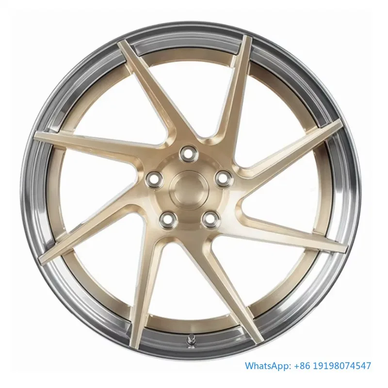 Custom Two-piece Aluminum Alloy Passenger Car Wheel Brushed Finish Gran Turismo Sport Universal Wheel Rims
Custom Two-piece Aluminum Alloy Passenger Car Wheel Brushed Finish Gran Turismo Sport Universal Wheel Rims