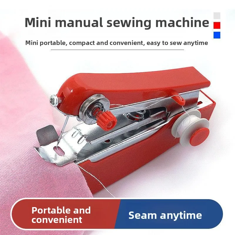 Portable Handheld Sewing Machine Simple Design Manual Sewing Device Small Size Clothing Tailoring Tool Home Fabric Art
Portable Handheld Sewing Machine Simple Design Manual Sewing Device Small Size Clothing Tailoring Tool Home Fabric Art