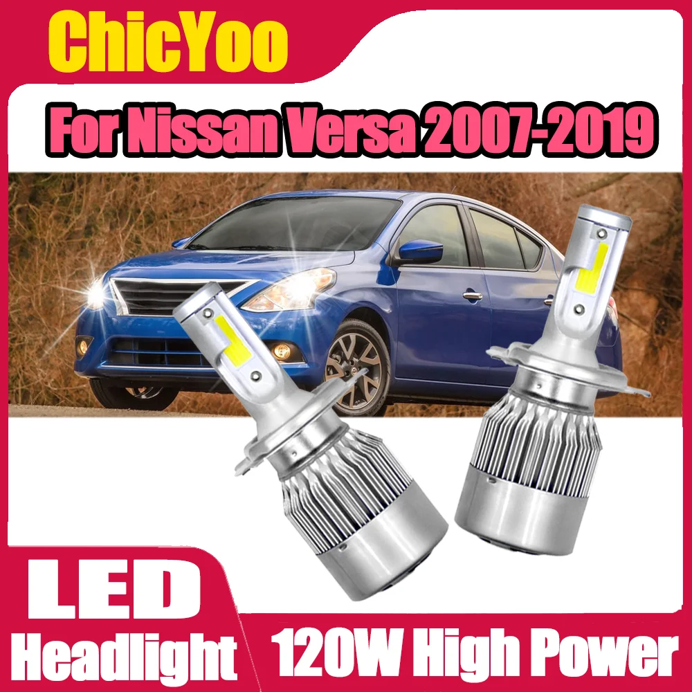 2PCS High Power 20000LM Auto Headlamp Car Light Bulbs 120W H4 Led Car Headlight Bulbs 6000K White 12V For Nissan Versa 2007-2019
2PCS High Power 20000LM Auto Headlamp Car Light Bulbs 120W H4 Led Car Headlight Bulbs 6000K White 12V For Nissan Versa 2007-2019