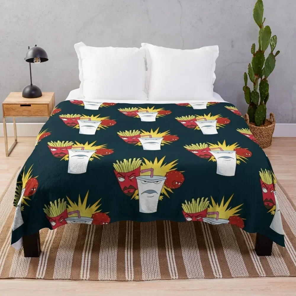 Aqua Teen Hunger Force Throw Blanket Year Round Soft Comfortable Blanket for Home
Aqua Teen Hunger Force Throw Blanket Year Round Soft Comfortable Blanket for Home