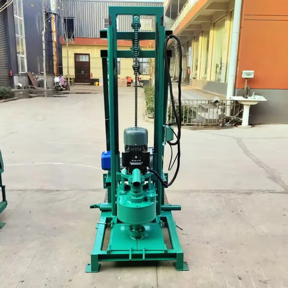 Portable Electric Small Agricultural Irrigation and Household Water Well Drilling Rig with A Maximum Depth of 100 Meters.
Portable Electric Small Agricultural Irrigation and Household Water Well Drilling Rig with A Maximum Depth of 100 Meters.