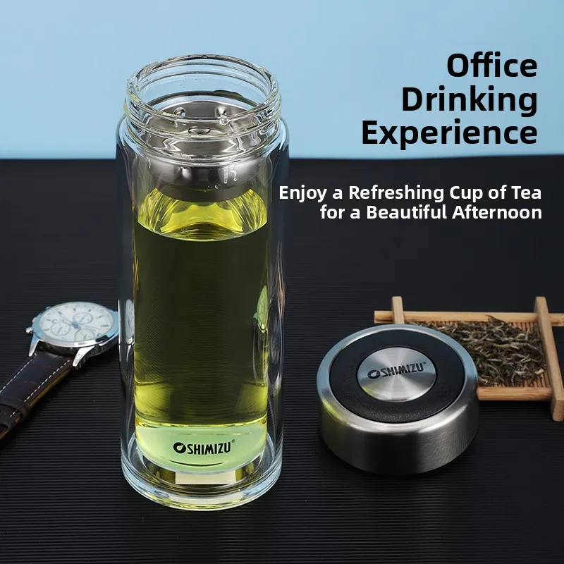 Double Layered High Borosilicate Glass Cup Portable Insulated Tea Cup for Men And Women Home Car Use Heat Resistant Water Bottle
Double Layered High Borosilicate Glass Cup Portable Insulated Tea Cup for Men And Women Home Car Use Heat Resistant Water Bottle