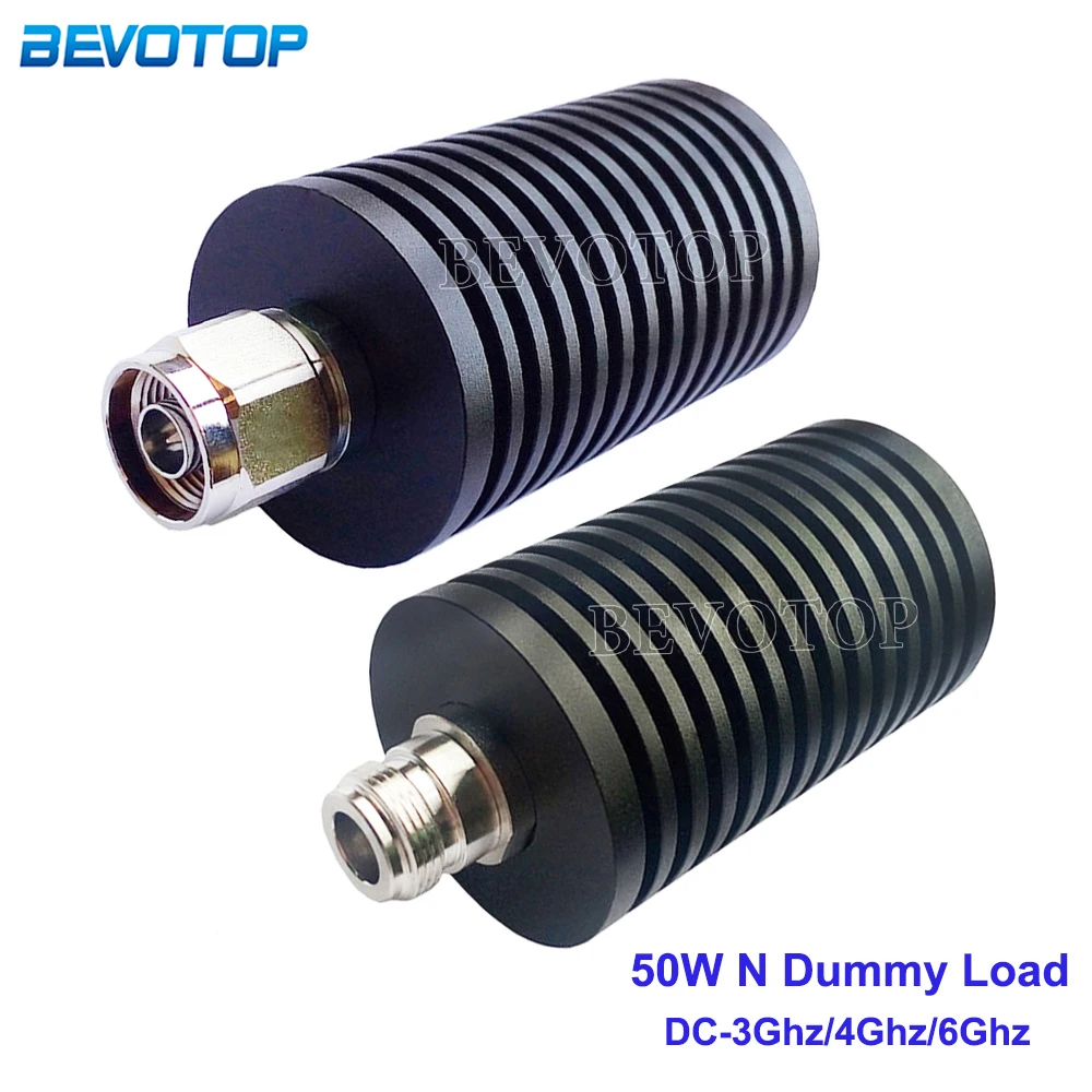 1PCS 50W 3GHz/4Ghz/6Ghz N Male/Female Connector RF Coaxial Termination Dummy Load 3GHz 50ohm Nickel Plated RF Accessories
1PCS 50W 3GHz/4Ghz/6Ghz N Male/Female Connector RF Coaxial Termination Dummy Load 3GHz 50ohm Nickel Plated RF Accessories