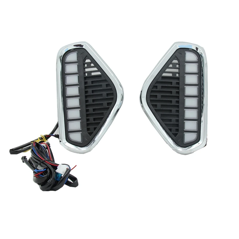 LED Daytime Running Lights Streaming Turning Lights 3-Color Lights Car Supplies Accessories Component
LED Daytime Running Lights Streaming Turning Lights 3-Color Lights Car Supplies Accessories Component