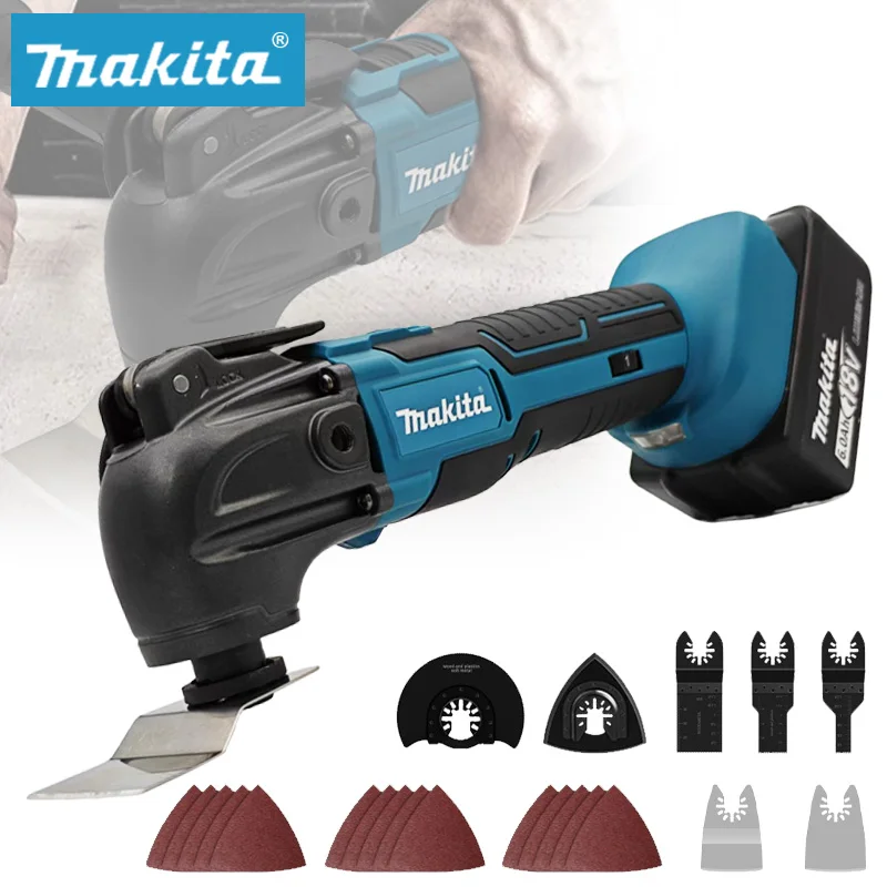 Бесщеточный быстросъемный осциллирующий инструмент Makita, многофункциональный инструмент для ремонта, электрический триммер, совместимый с MAKITA 18 В
Бесщеточный быстросъемный осциллирующий инструмент Makita, многофункциональный инструмент для ремонта, электрический триммер, совместимый с MAKITA 18 В