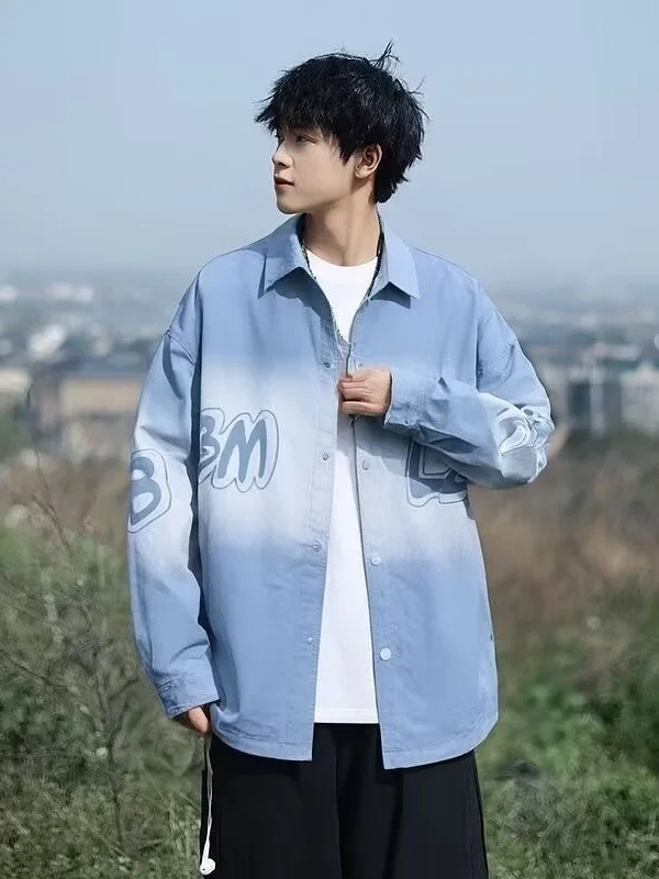 Men's Casual adient Long Sve irt Jaet Spring Autumn New Sle Middle School Student Trendy Youth Flip Collar Cotton ...
Men's Casual adient Long Sve irt Jaet Spring Autumn New Sle Middle School Student Trendy Youth Flip Collar Cotton ...