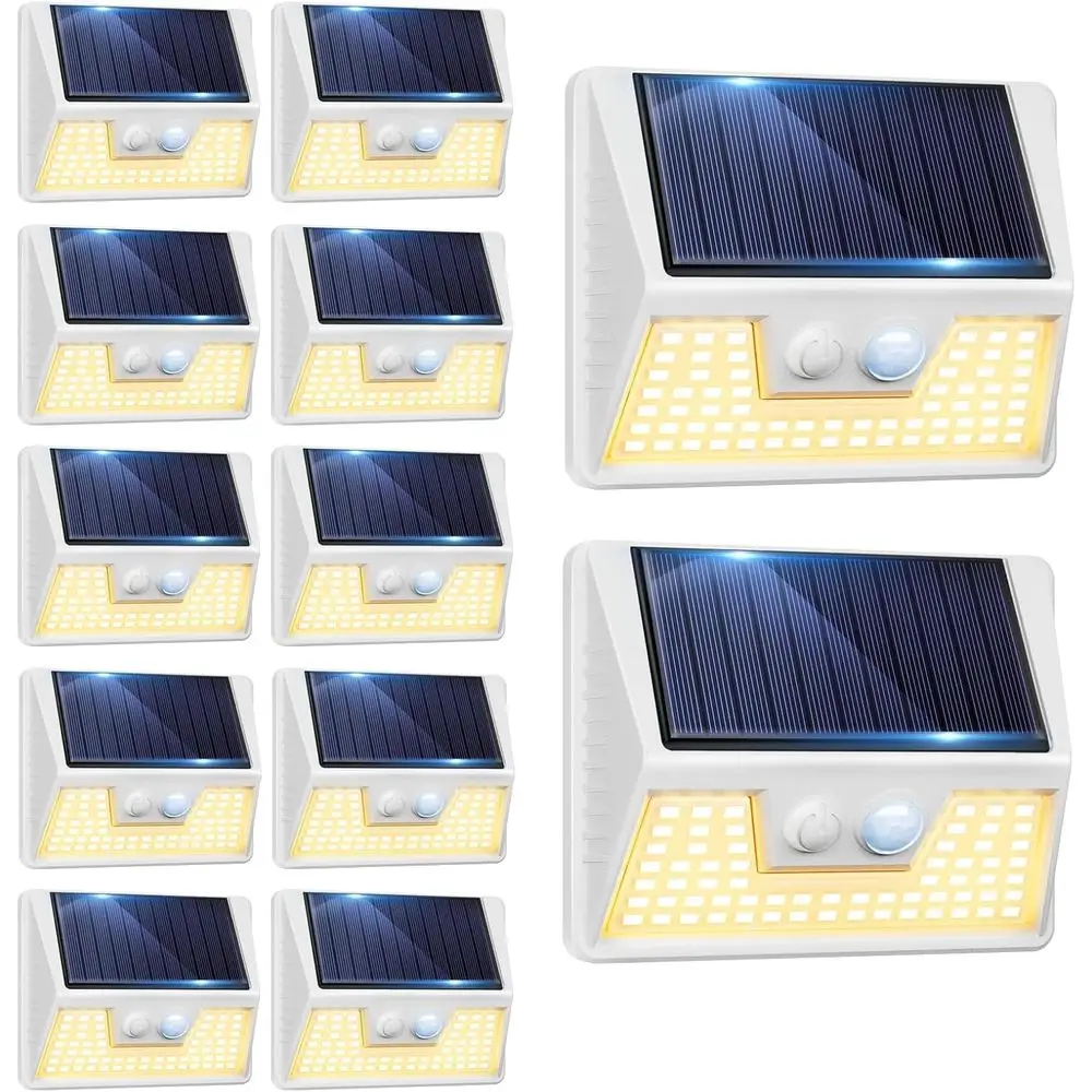 12 Pack r Lights Outdoor Motion Sensor, Waterproo ence Lights with 3 Lighting e, Warm White LED Deck Lights or Outside Wall Yard
12 Pack r Lights Outdoor Motion Sensor, Waterproo ence Lights with 3 Lighting e, Warm White LED Deck Lights or Outside Wall Yard