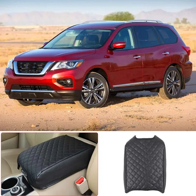 Для Nissan Pathfinder 2013-2018 черный кожаный автомобильный подлокотник, украшение, автомобильные аксессуары
Для Nissan Pathfinder 2013-2018 черный кожаный автомобильный подлокотник, украшение, автомобильные аксессуары