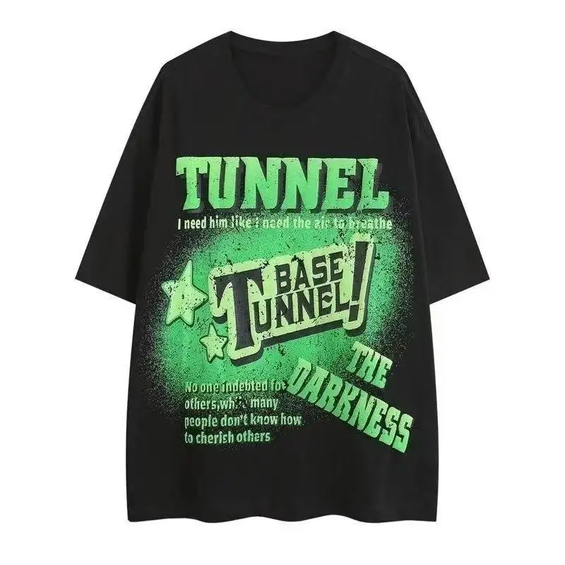 Fashionable American Youth Personalized Printed T shirt summer y2k Men Japanese Retro Simple Loose oversized T shirt top
Fashionable American Youth Personalized Printed T shirt summer y2k Men Japanese Retro Simple Loose oversized T shirt top