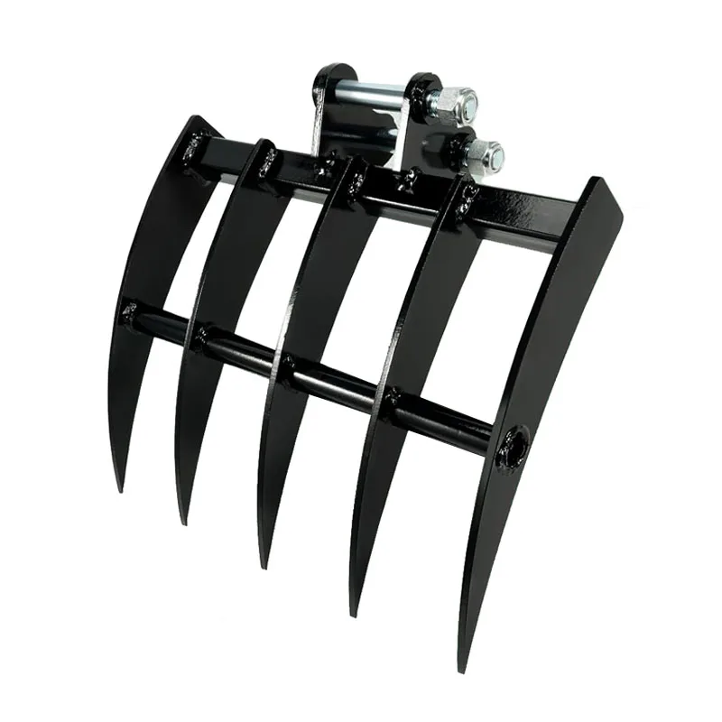 Mini Excavator Five-tooth Rake Small Digger Loosening Rake Attachments For 1-3T Excavtor Cleaning Gravel And Weeds Accessories
Mini Excavator Five-tooth Rake Small Digger Loosening Rake Attachments For 1-3T Excavtor Cleaning Gravel And Weeds Accessories