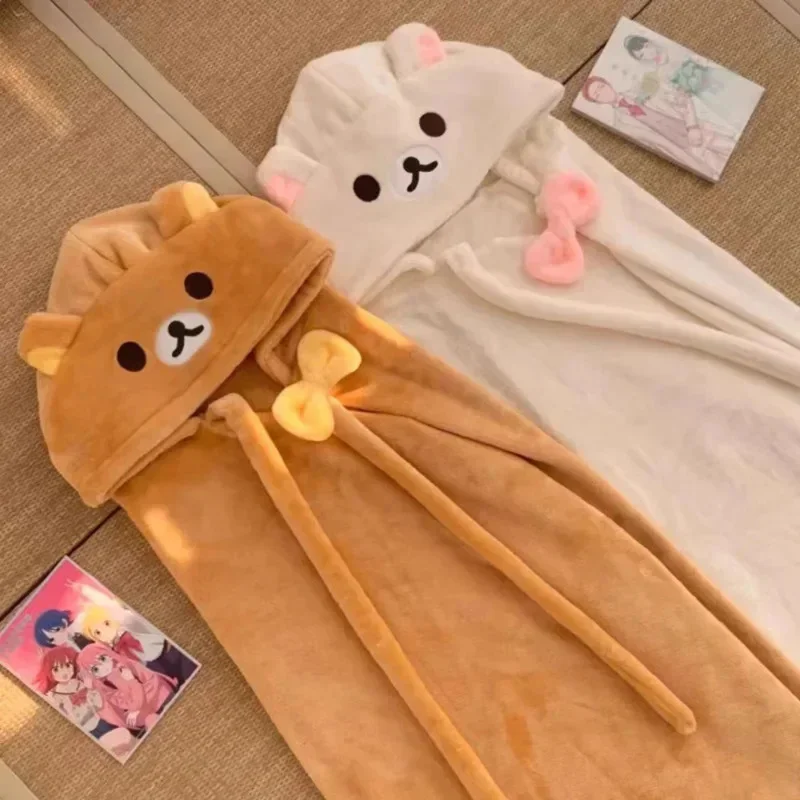 Lolita Shawl Cloak Rilakkuma Y2K Cartoon Kawaii Cotton Clothes Nap Blanket Home Absorb Heat Air Condition Blanket Student Cloak
Lolita Shawl Cloak Rilakkuma Y2K Cartoon Kawaii Cotton Clothes Nap Blanket Home Absorb Heat Air Condition Blanket Student Cloak