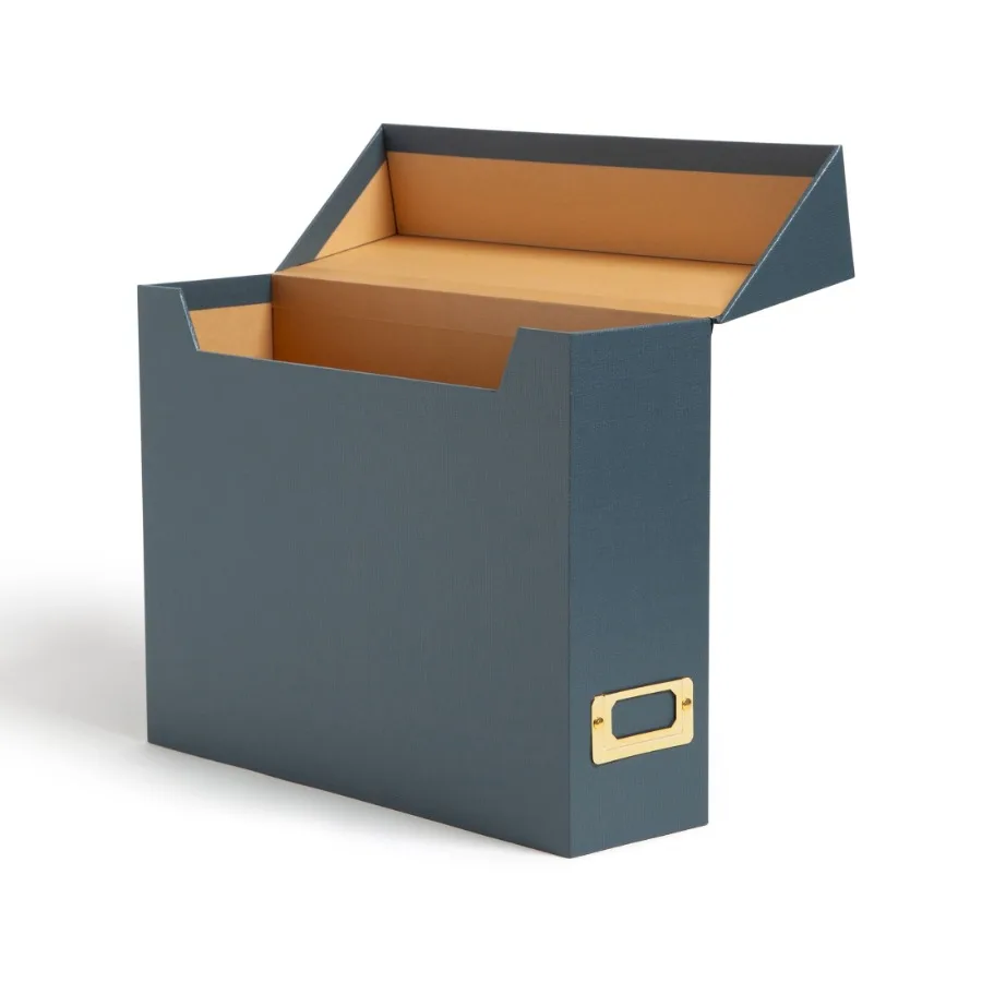 Flip Top File and Storage Box 9.4 x 3.7 x 13 in. Dusk Gold Metal Nameplate
Flip Top File and Storage Box 9.4 x 3.7 x 13 in. Dusk Gold Metal Nameplate