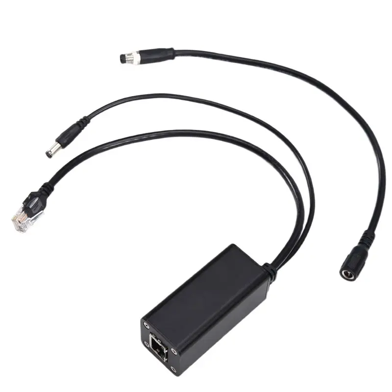 CJSD-25W POE Splitter 48V To 12V IEEE 802.3Af Power Ethernet Splitter Adapter For Security CCTV System Camera
CJSD-25W POE Splitter 48V To 12V IEEE 802.3Af Power Ethernet Splitter Adapter For Security CCTV System Camera