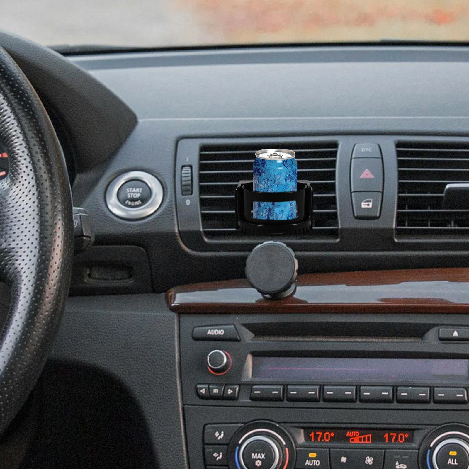 Car Cup For Automotive Universal Air Vent Mount, Multi-Size Bottle Compatibility, Stable Water Bottle For Cars, Coffee Cup
Car Cup For Automotive Universal Air Vent Mount, Multi-Size Bottle Compatibility, Stable Water Bottle For Cars, Coffee Cup